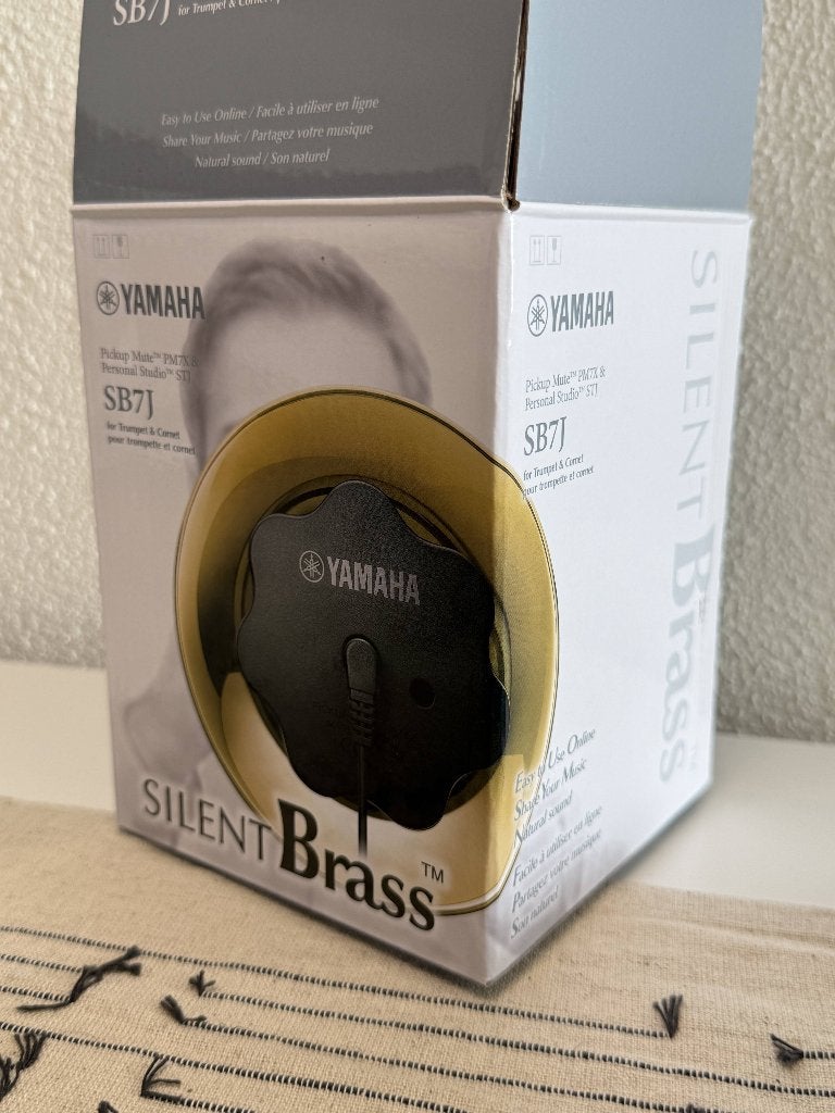 Yamaha Silent Brass SB7J voor Trompet/Cornet/Bugel, Ophalen of Verzenden, Zo goed als nieuw, Koperblazer