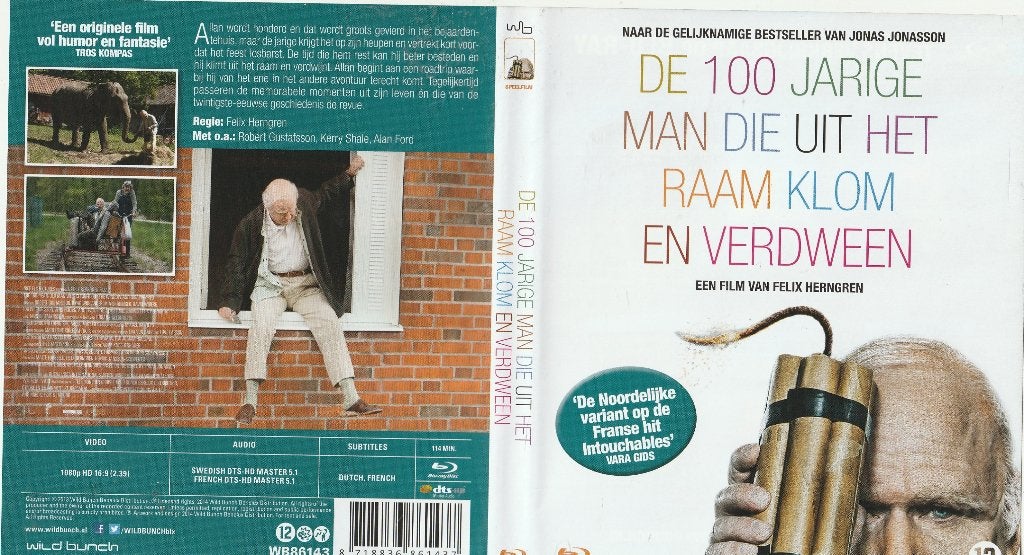 De 100 jarige man die uit het raam klom, Cd's en Dvd's, Engels, Nederlands, Ophalen of Verzenden, Zo goed als nieuw