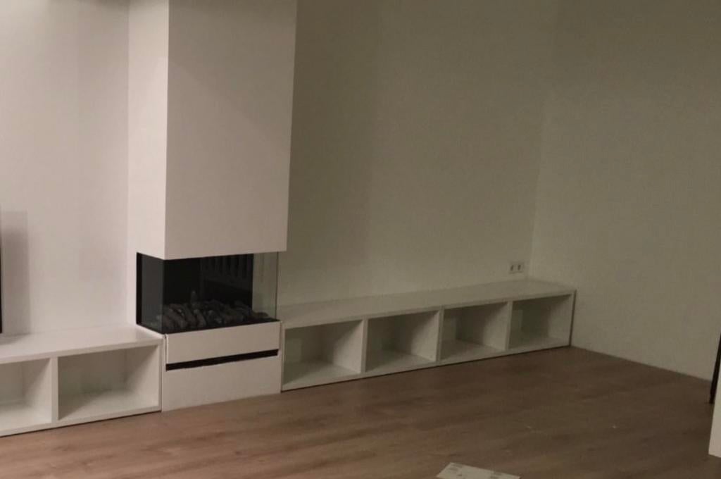 Faber sfeerhaard - Elektrische inbouwhaard, Huis en Inrichting, Haarden, Ophalen, Zo goed als nieuw, Inbouwhaard, Elektrische haard