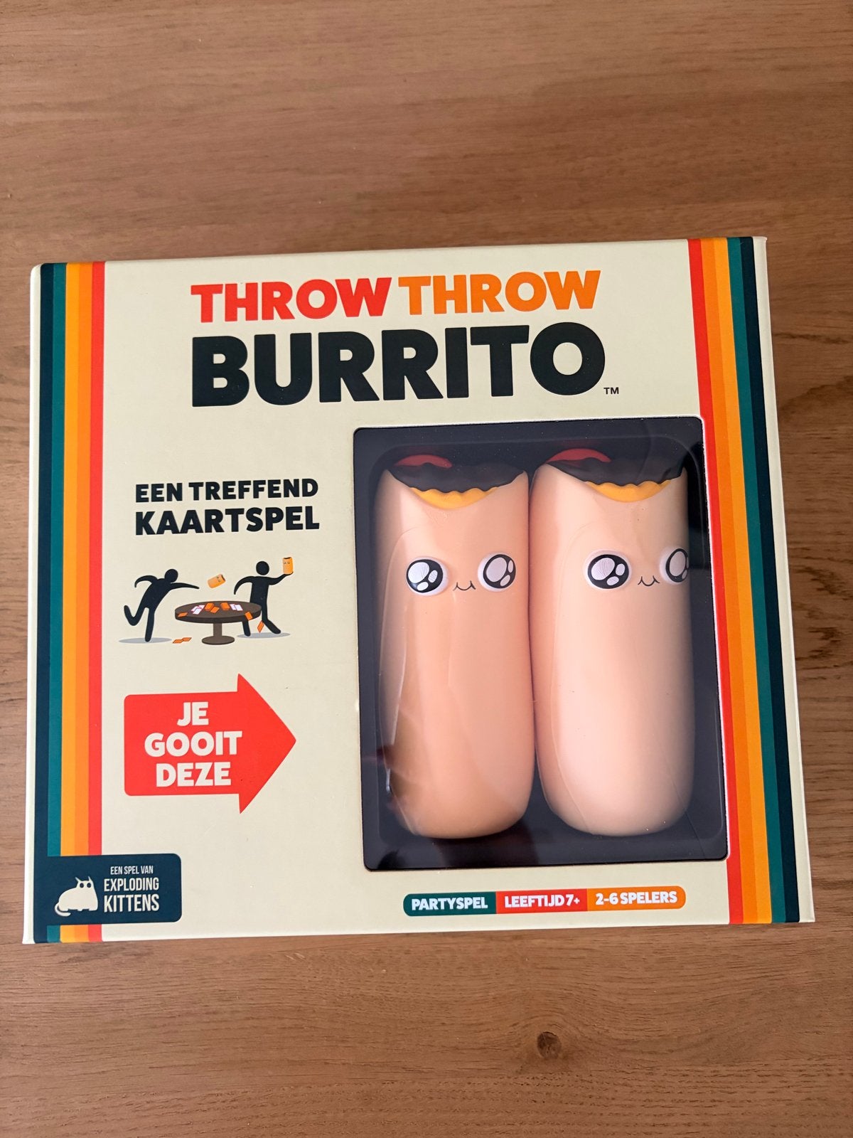 Throw Throw Burrito: Een Treffend Kaartspel, Een of twee spelers, Ophalen of Verzenden, Nieuw