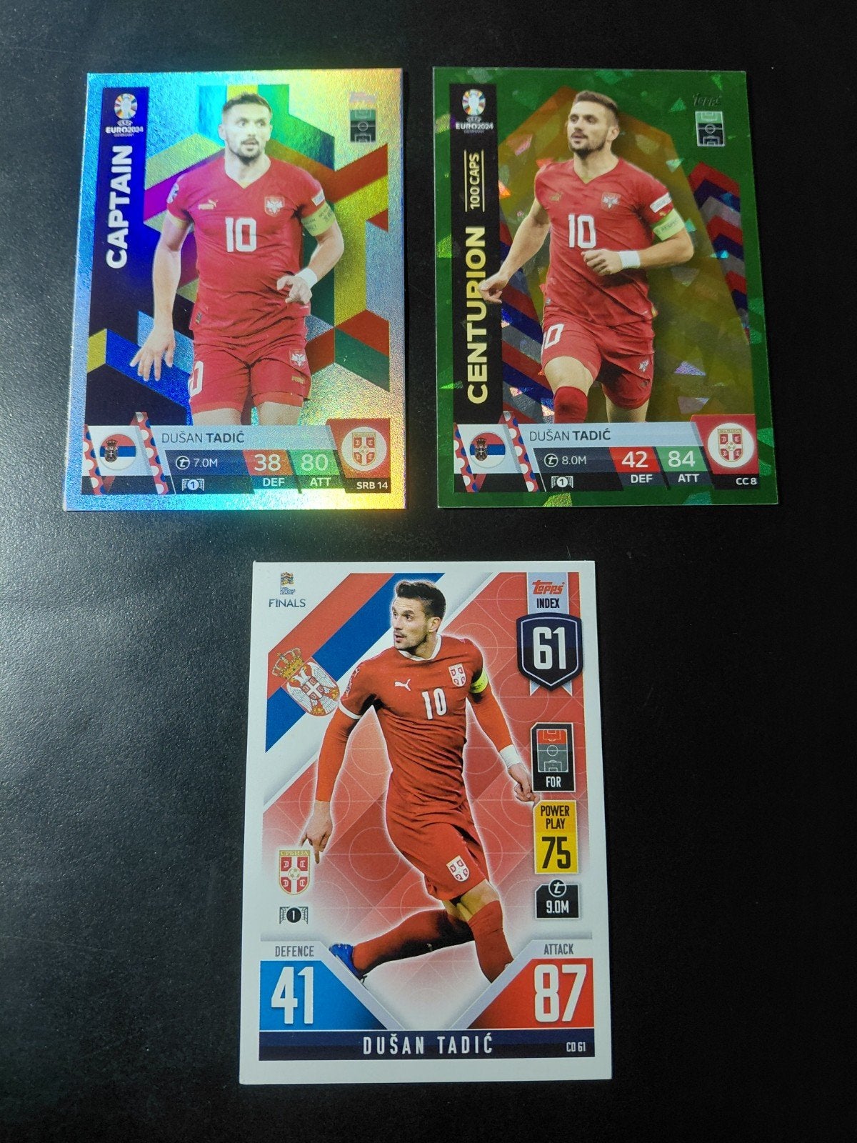 dusan tadic (servie/nec) topps 3x, Verzenden, Nieuw, Buitenlandse clubs, Spelerskaart