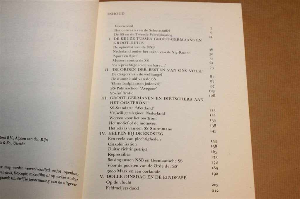 Voor Führer Volk en Vaderland — De SS in Nederland, WOII, Boeken, Ophalen of Verzenden, Tweede Wereldoorlog, Gelezen, Overige onderwerpen