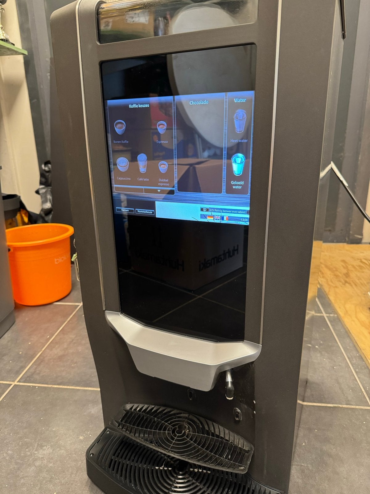 De Jong Duke Zia 8.124 CoEx Koffiemachine (bean2cup), Witgoed en Apparatuur, Koffiezetapparaten, Ophalen, Gebruikt, 10 kopjes of meer