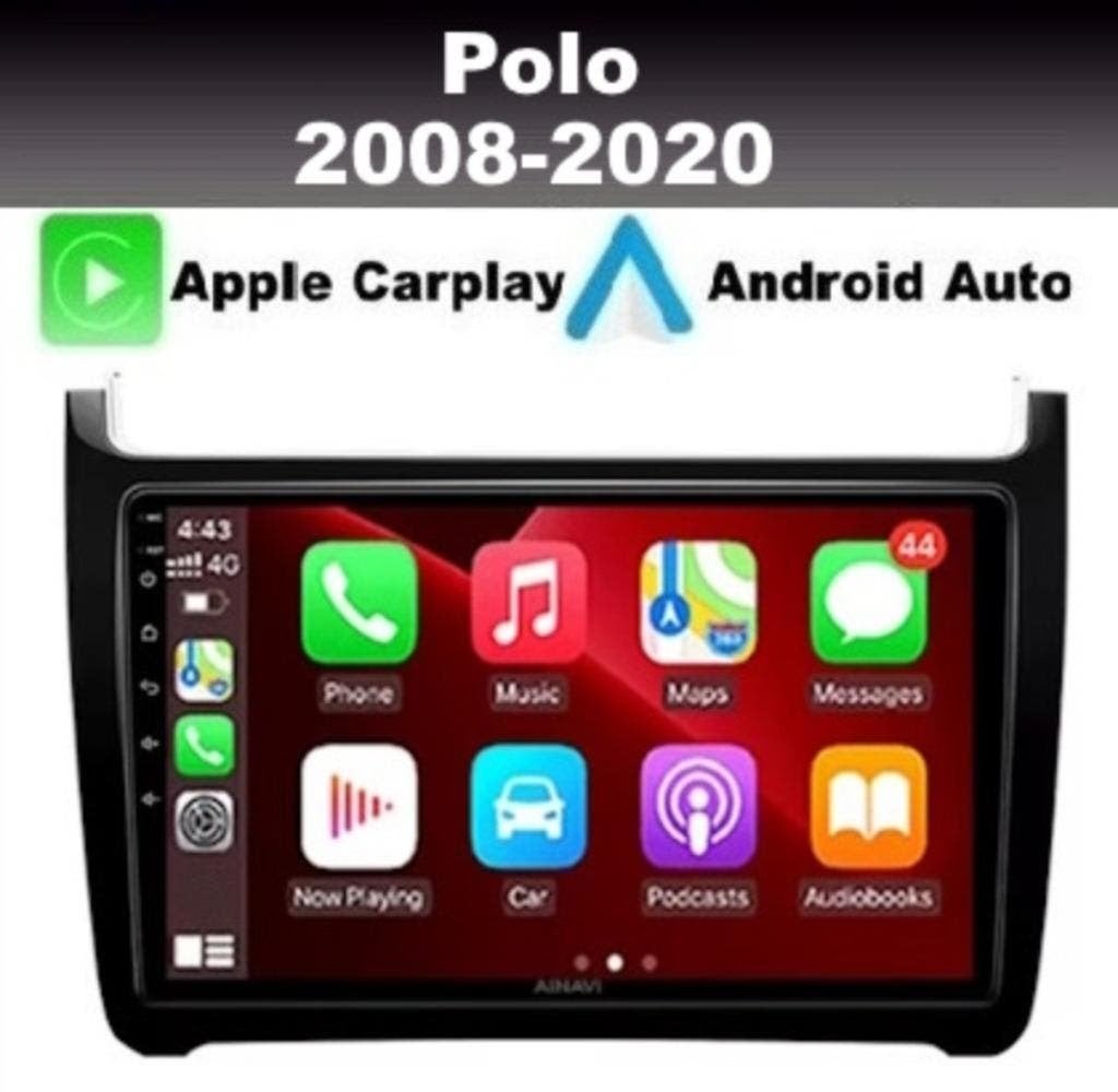 VW Polo bluemotion radio navigatie android 13 wifi dab+ 9'', Ophalen of Verzenden, Nieuw