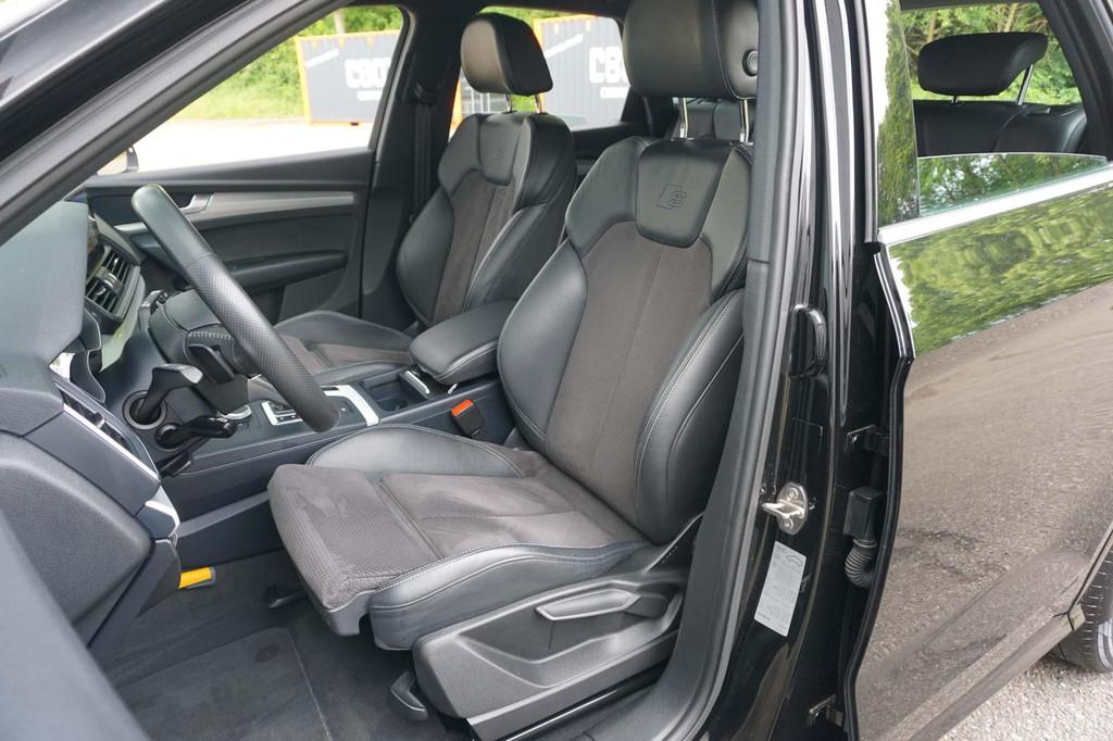 Audi Q5 2.0 TFSI 252pk Quattro Sport | Panoramadak | PDC | A, Auto's, Automaat, Gebruikt, 4 cilinders, Zwart