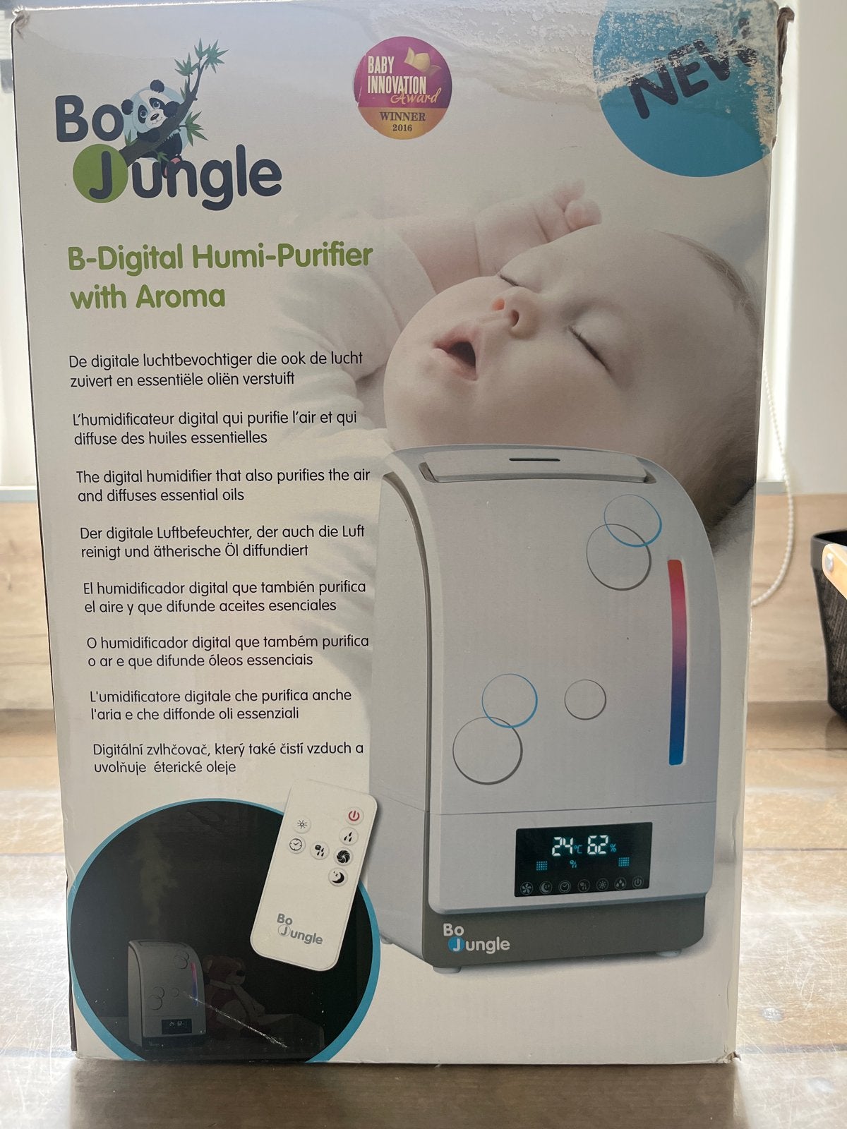 T.e.a.b. Bo Jungle B-Digital Humi-Purifier met Aroma, Ophalen, Zo goed als nieuw