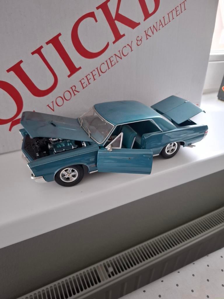 Maisto 1965 Pontiac GTO Schaalmodel 1:18, Hobby en Vrije tijd, Modelauto's | 1:18, Ophalen, Zo goed als nieuw, Auto, Maisto