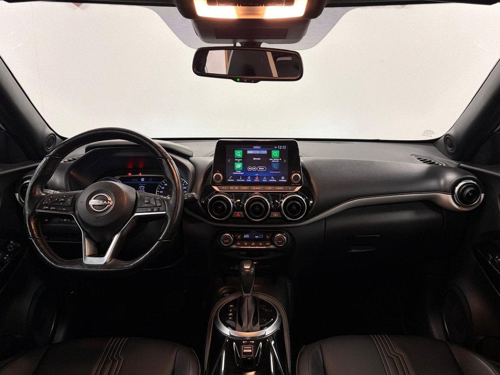Nissan Juke 1.6 Hybrid N-Design*Winter-Pakket*Leder*Xenon*Cr, Auto's, Nissan, 94 pk, 1300 kg, 4 cilinders, Wit