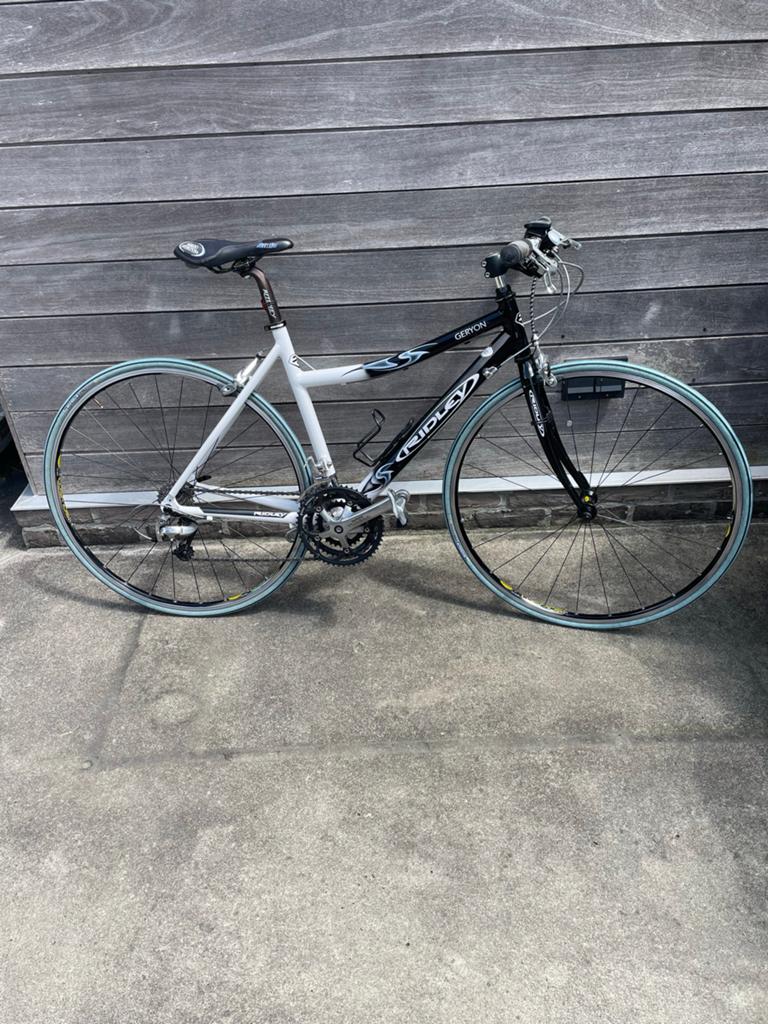 Ridley Geryon racefiets - Zeer goede staat, 28 inch, Velgrem, Aluminium, 49 tot 53 cm