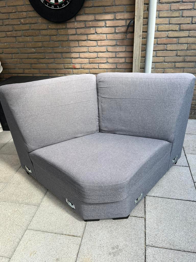 Hoekelement MINNESOTA grijs van Gils, Tuin en Terras, Ophalen, Gebruikt, Bank