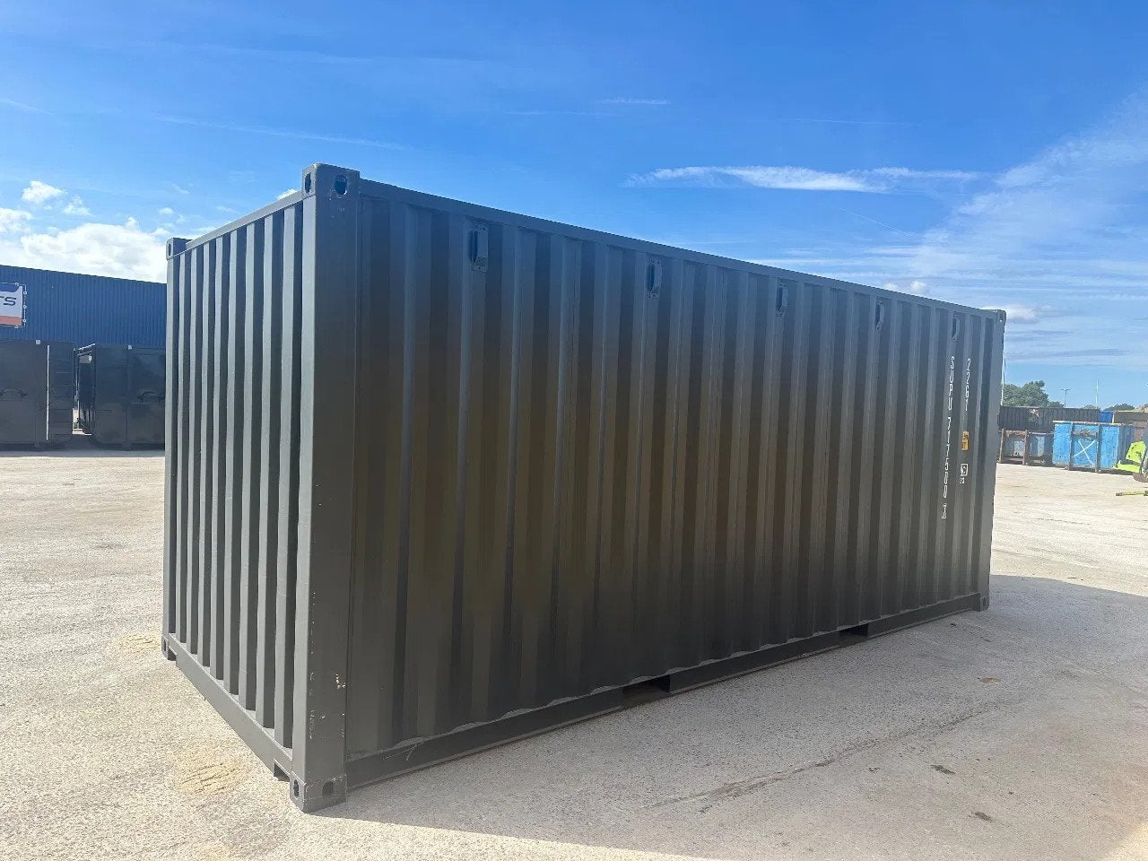 Sidalco 20 ft nieuw ral 7016 depot Zutphen