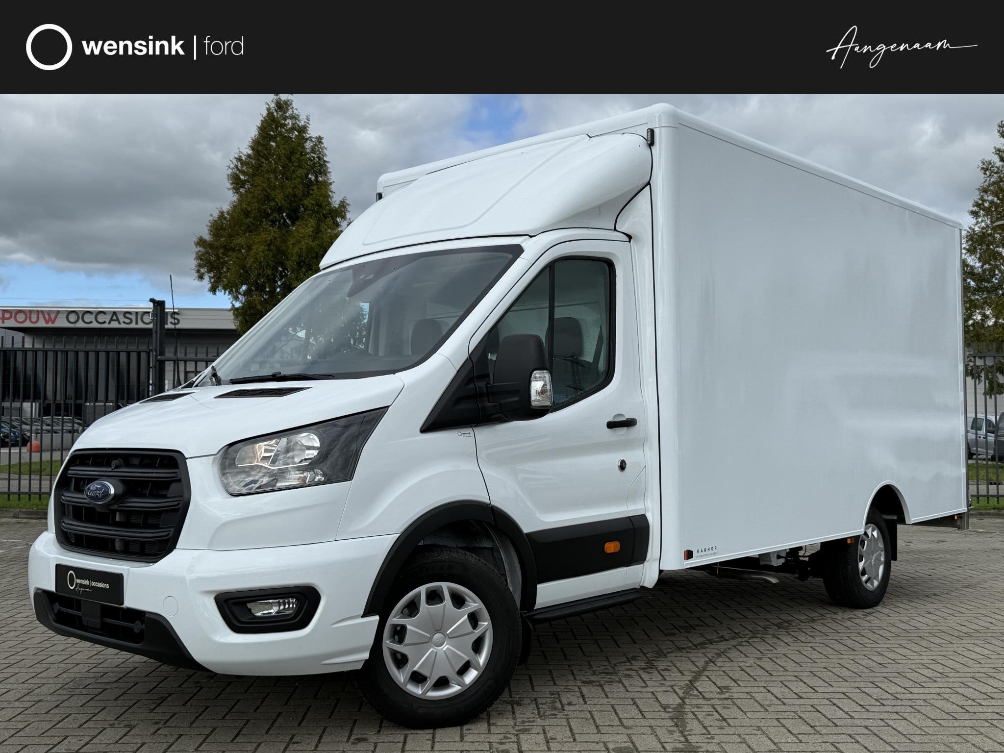 Ford Transit 350 2.0 TDCI | L4 H1 | TREND | BAKWAGEN KARHOF, Dealer onderhouden, Stof, 4 cilinders, 2500 kg