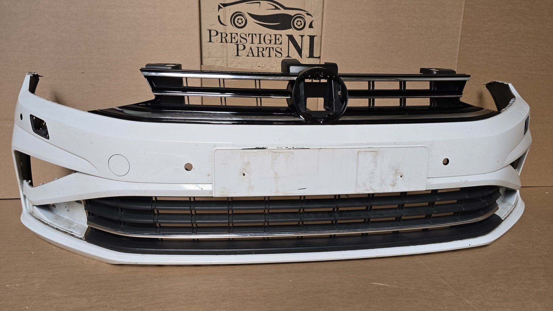 Voorbumper VW Golf Sportsvan Facelift 4xPDC KLS 510807221M, Gebruikt, -, Voor, Ophalen of Verzenden