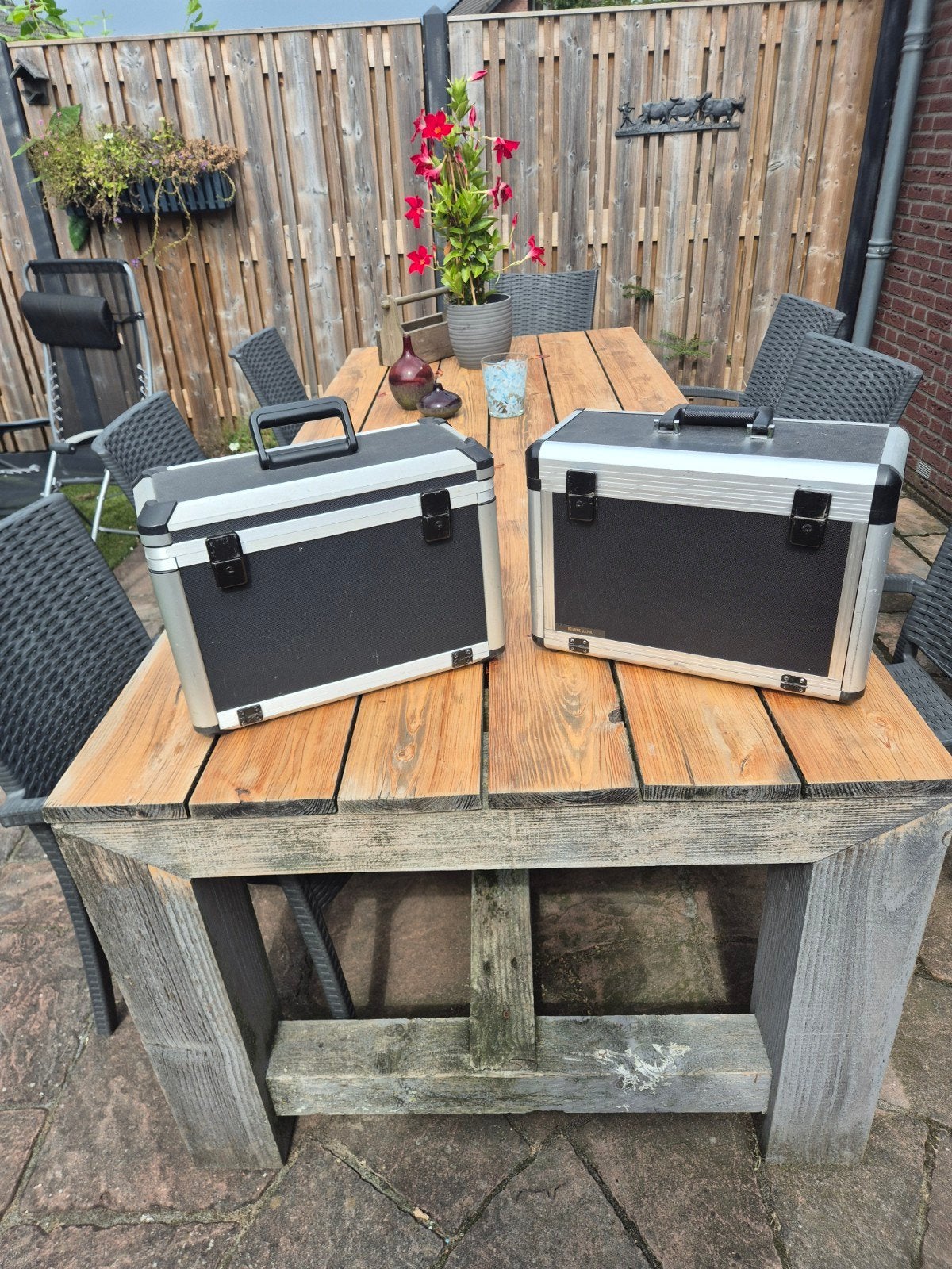 Set van 2 aluminium koffers voor oa pedicure, Ophalen of Verzenden, Gebruikt