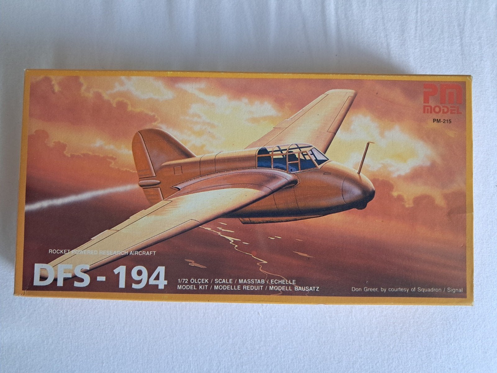 PM Model DFS-194 Rocket research aircraft, 1/72., Overige merken, 1:72 tot 1:144, Nieuw, Ophalen of Verzenden