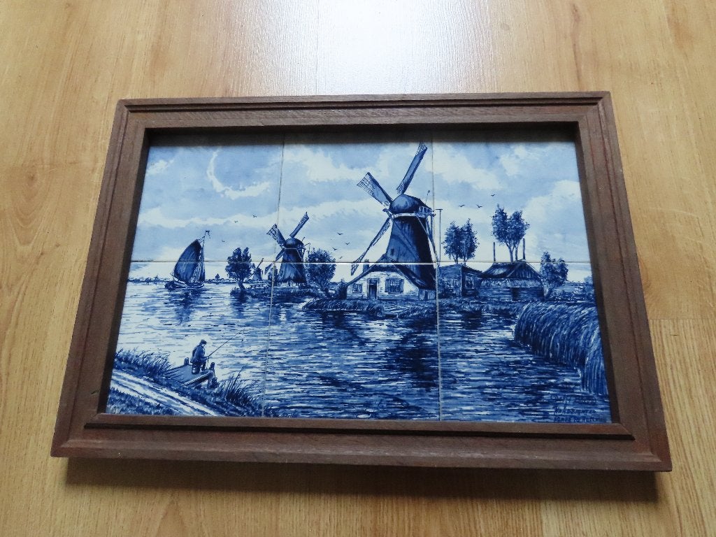Delfts blauwe tegels., Ophalen of Verzenden