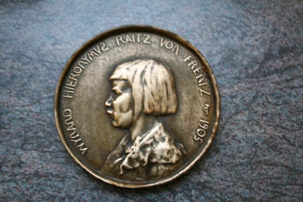 Antieke zeer mooie prachtige vom fremtz 1905, Ophalen of Verzenden, Brons