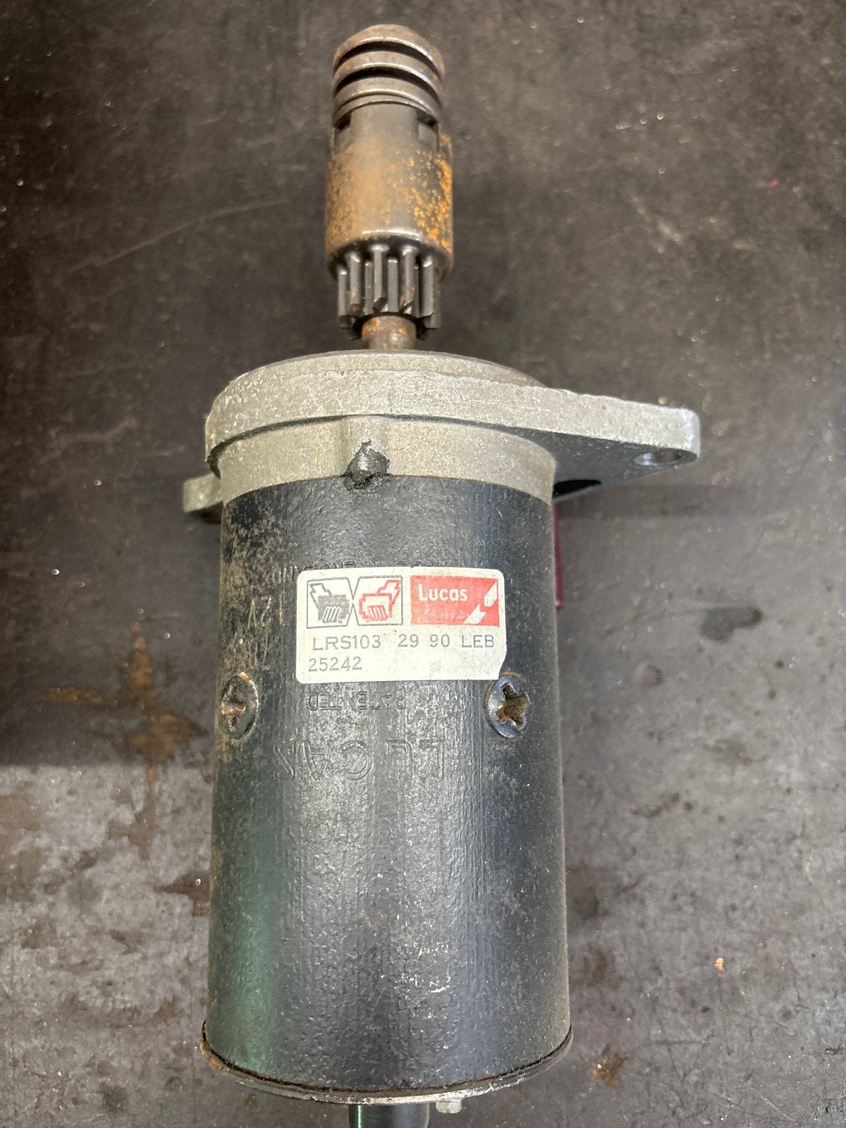 Lucas Startmotor LRS103 voor Ford 'A' Series, Capri, Consul, Auto-onderdelen, Ophalen of Verzenden, Gebruikt, Ford