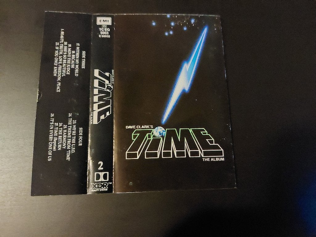 DAVE CLARK - TIME - THE ALBUM (CASSETTE 2) (MC), Cd's en Dvd's, Cassettebandjes, 1 bandje, Ophalen of Verzenden, Zo goed als nieuw