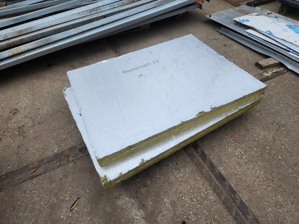 CDH12 - Sonorex akoestisch geluidsschot, 33 dB, Ophalen, Overige materialen, 4 tot 8 cm, Gebruikt