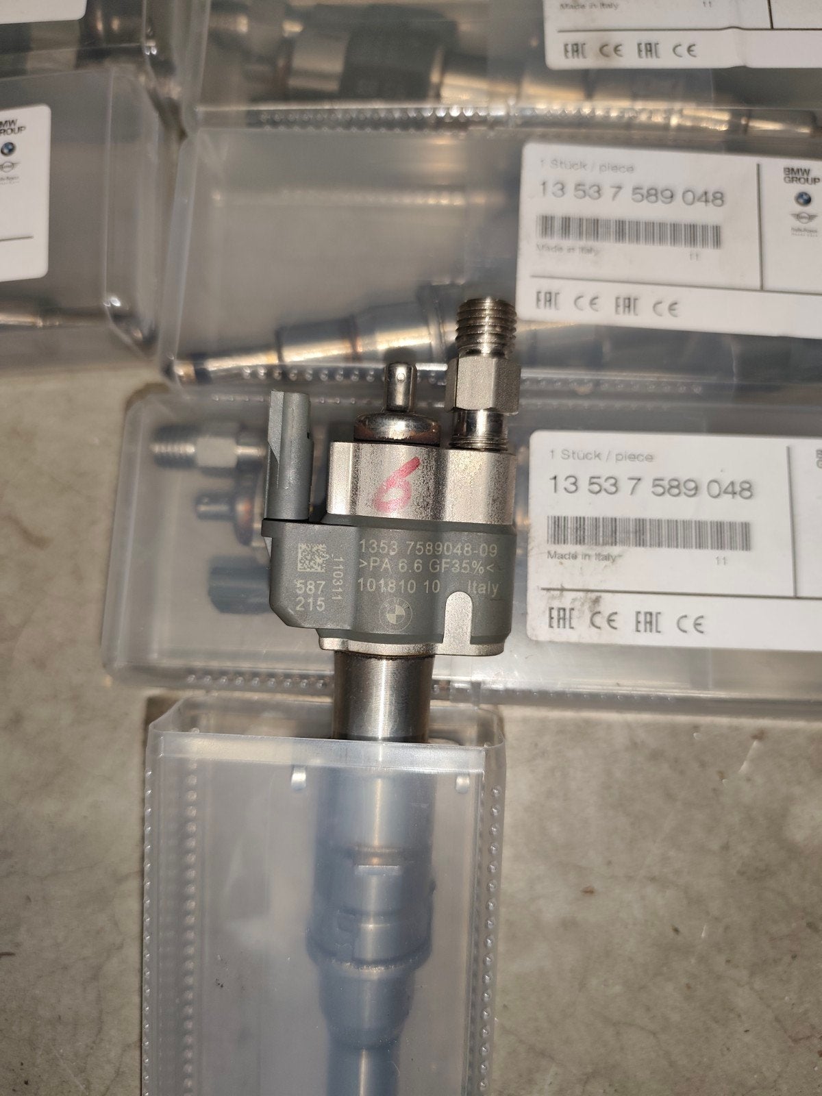 BMW injector N43/N53 13537589048, Ophalen of Verzenden, Gebruikt, BMW