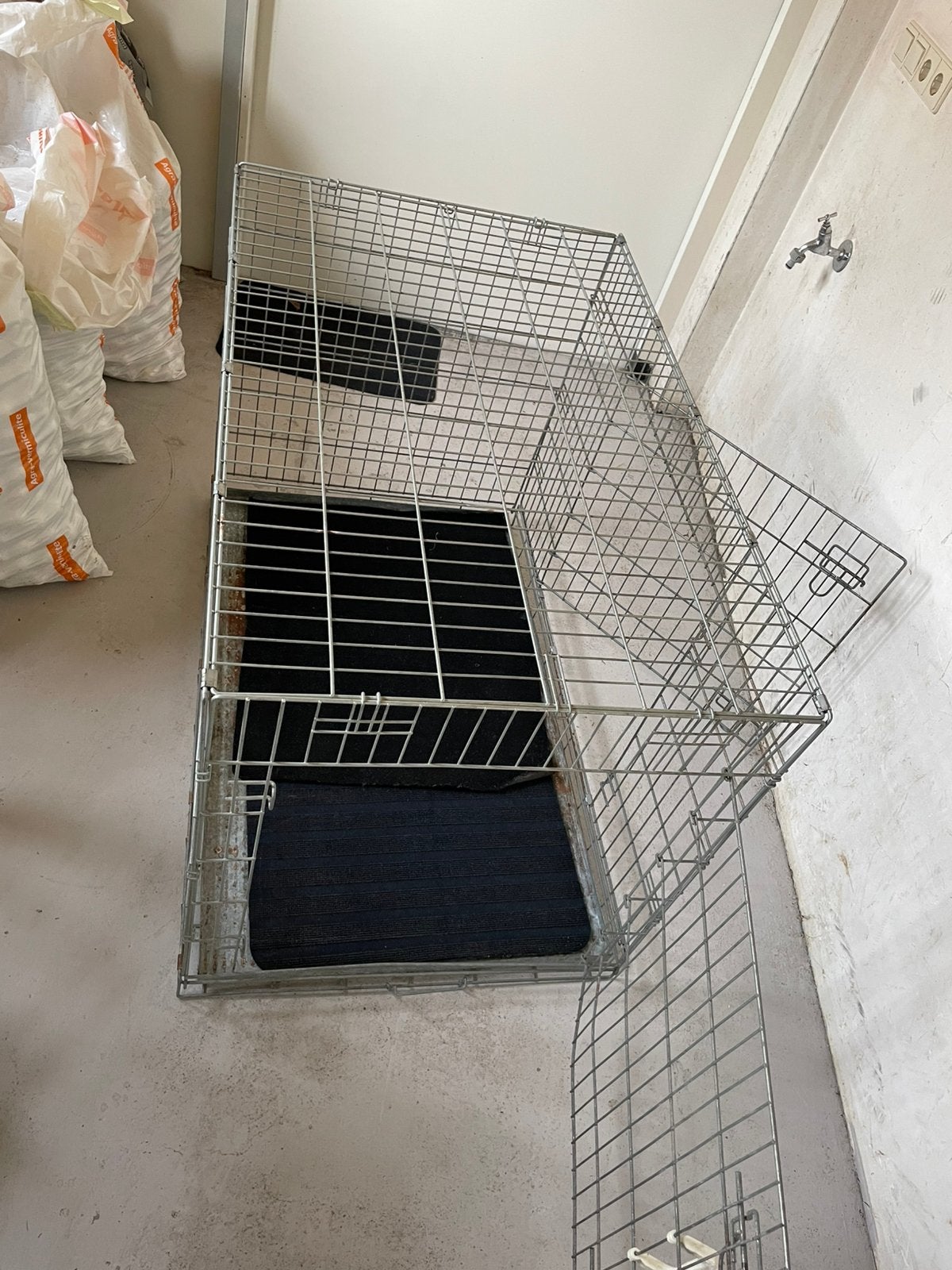 Inklapbare hondenbench 110 x 70 x 75 cm, Ophalen, Hondenkennel, Gebruikt, 65 tot 100 cm