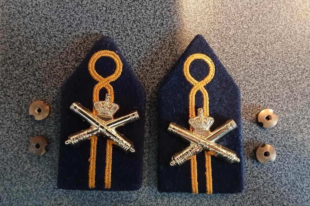 Kraagspiegels: Gele Rijders, Ophalen of Verzenden, Landmacht, Nederland
