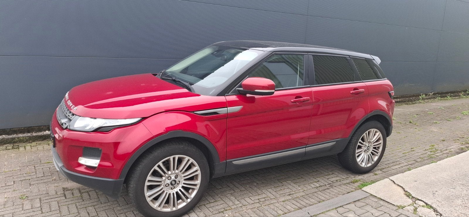 Land Rover Range Rover Evoque 2.2 ED4 2WD 2013 Rood, Auto's, Voorwielaandrijving, 4 cilinders, Particulier, 168 €/maand