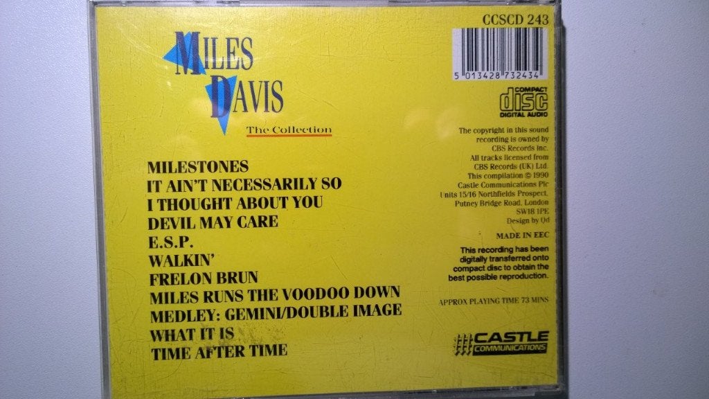 Miles Davis - The Collection, Ophalen of Verzenden, Zo goed als nieuw, Jazz