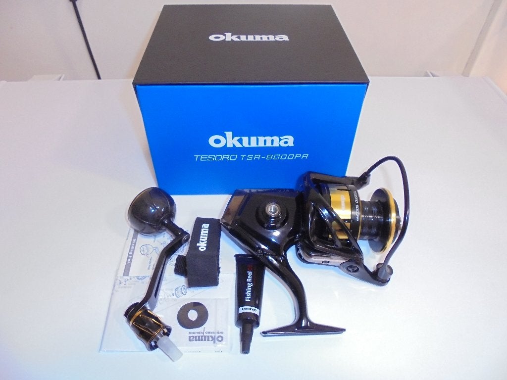 Nieuw Okuma Tesoro TSR-8000PA en TSR-20000PA Molens Big Game, Watersport en Boten, Hengelsport | Zeevissen, Ophalen of Verzenden