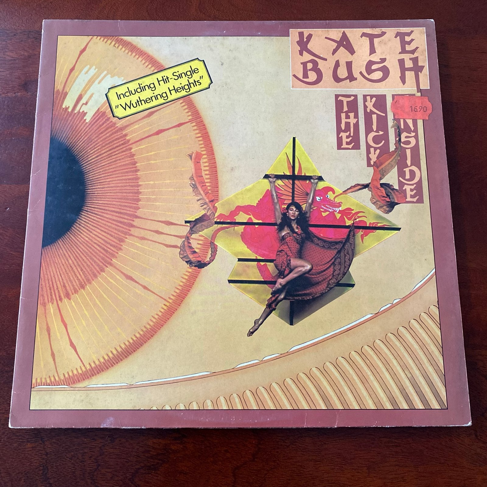 Kate Bush - The Kick Inside LP (1978) w/ 'Wuthering Heights’, Cd's en Dvd's, LP, Gebruikt, Originele persing, 12 inch
