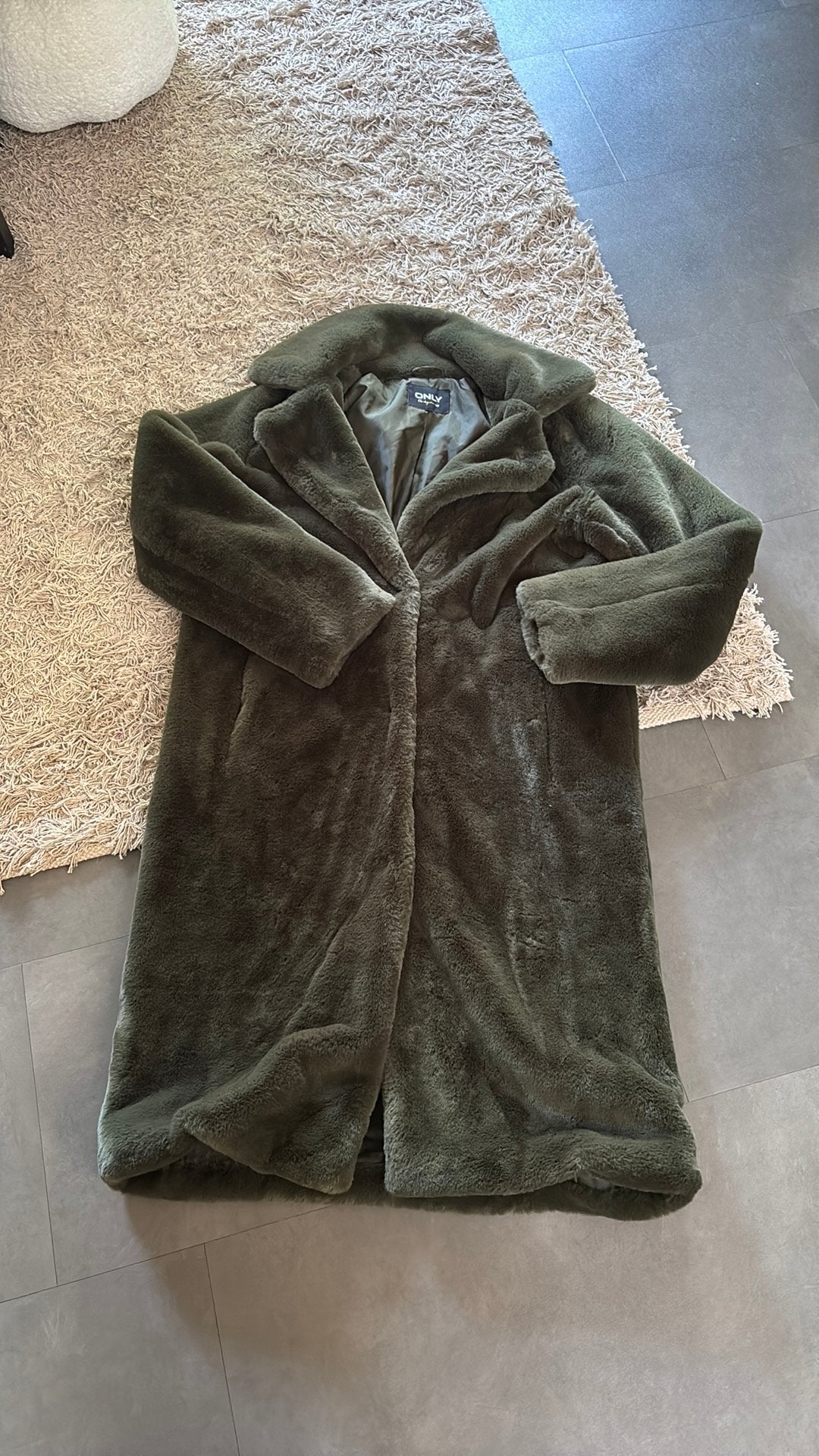 ONLY teddy jas donkergroen ( maat M), Kleding | Dames, Maat 38/40 (M), ., Ophalen of Verzenden, Zo goed als nieuw