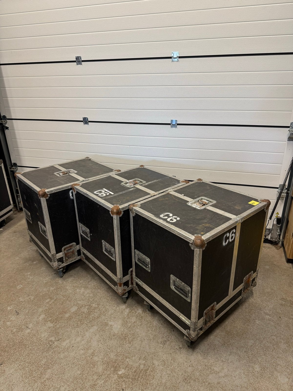 3x Flightcase klapcase voor 2x D&B Audiotechnik C6 speakers, Ophalen of Verzenden, Gebruikt