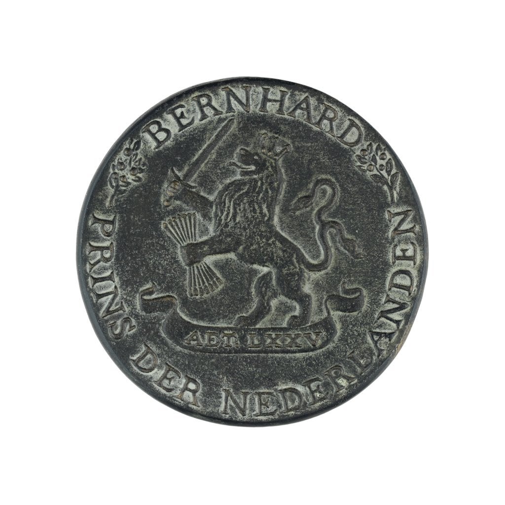 PENNING Barbara de Clerq VERZET HAARLEMMERMEER 1940-1945, Verzenden, Brons, Nederland