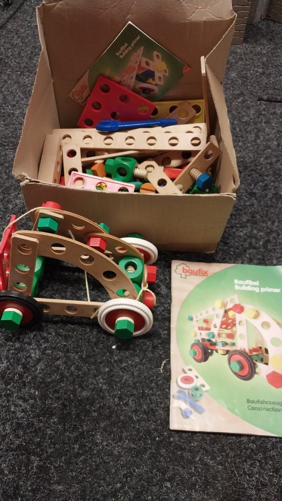 baufix houten meccano, Ophalen of Verzenden