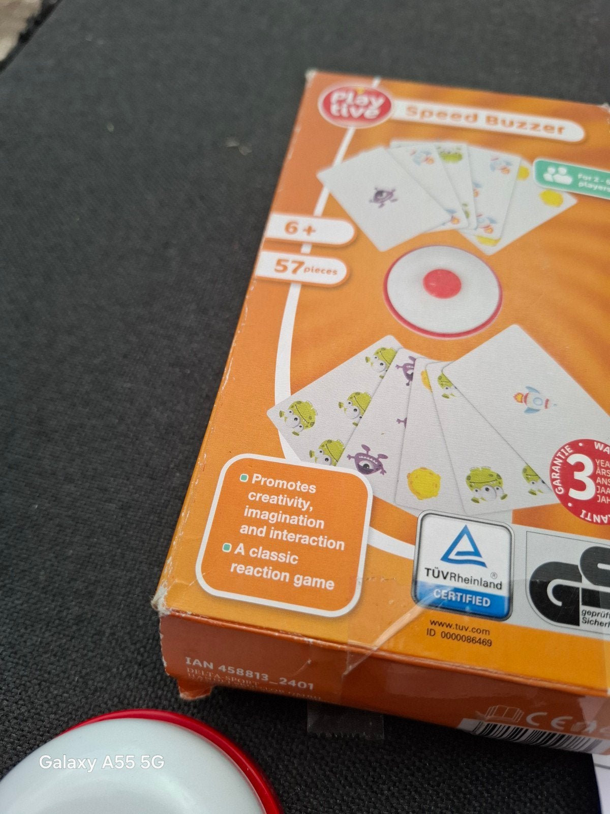 Playtive Speed Buzzer Kaartspel met Bel - Zo goed als nieuw, Vijf spelers of meer, Ophalen of Verzenden, Stiftsbergstraße 1, 74167 Neckarsulm, Duitsland