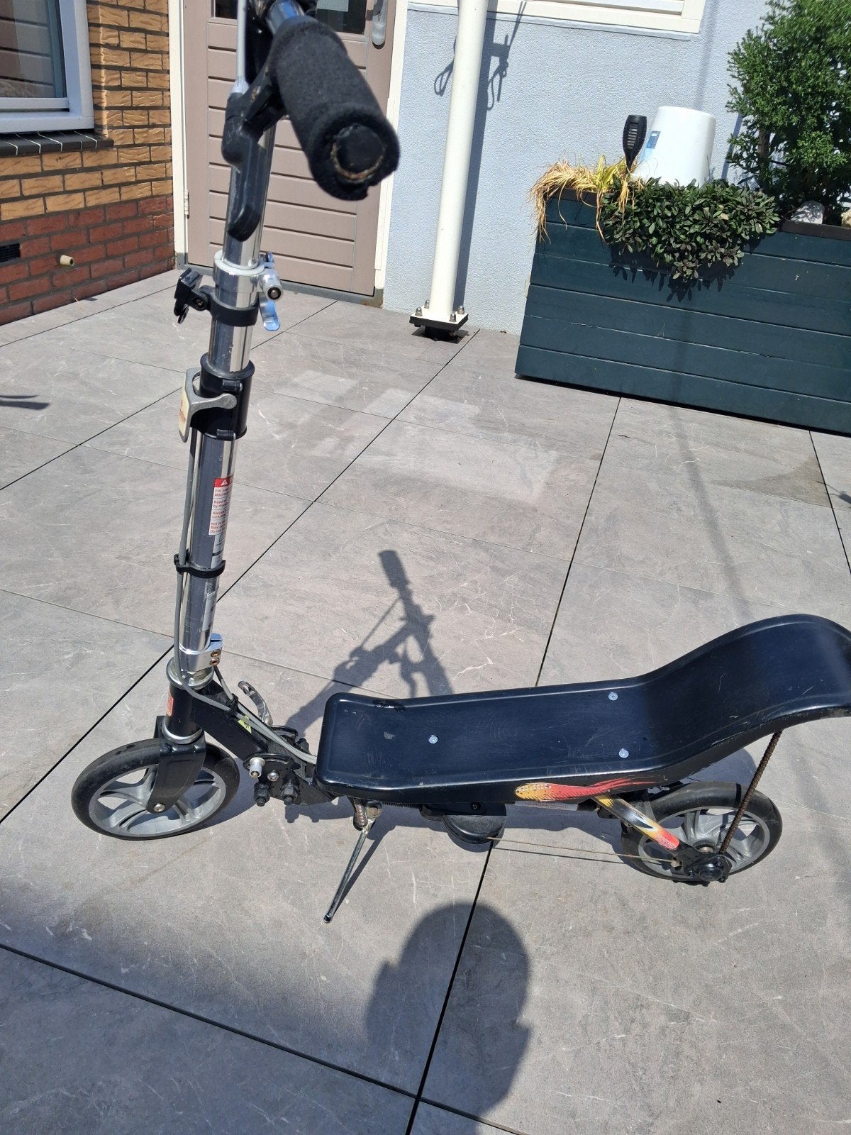 space scooter, Ophalen, Gebruikt