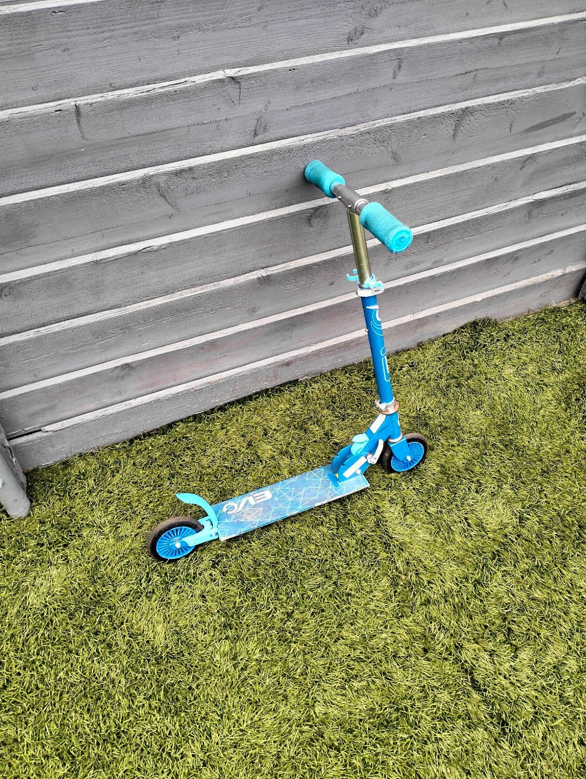 Blauwe EVO step voor kinderen, Fietsen en Brommers, Ophalen, Gebruikt, Gewone step, EVO