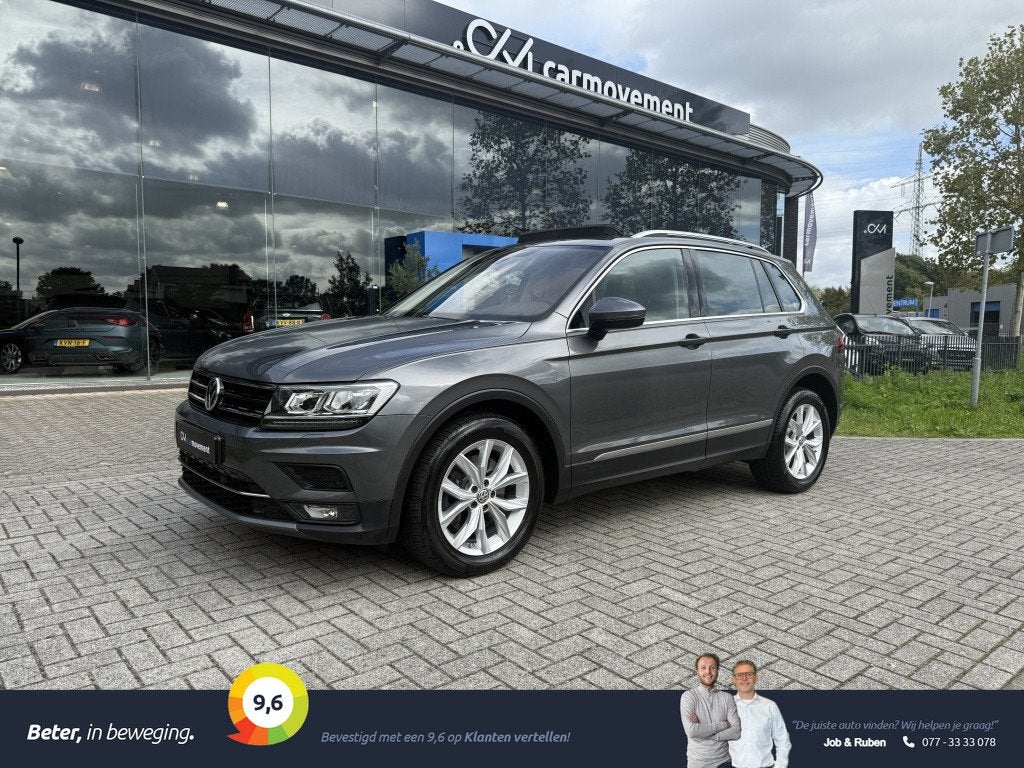 Volkswagen Tiguan 2.0 TSI 4M. Highline I Pano I Trekhaak I N, Auto's, Gebruikt, Zwart, 4 cilinders, 1984 cc