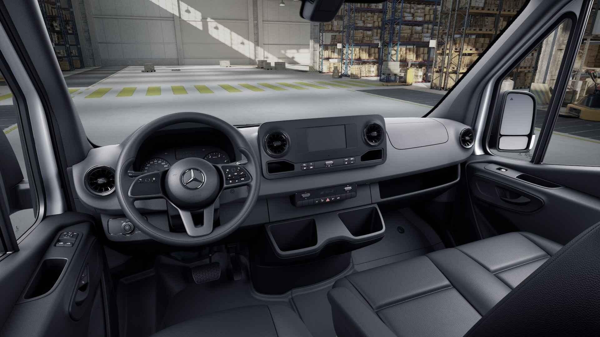 Mercedes-Benz Sprinter 317 CDI L3 H2 | Navigatie | Digitale, Auto's, Automaat, Achterwielaandrijving, Gebruikt, Wit