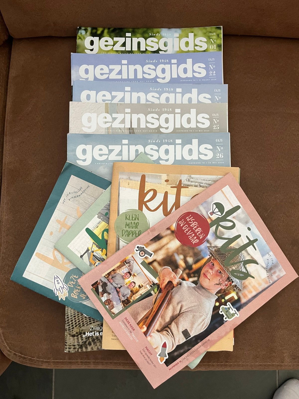 Gezinsgids en Kits magazines - Extra leesplezier, Ophalen, Gelezen