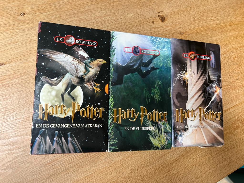 Drie luisterboeken Harry Potter, Ophalen of Verzenden, Gebruikt