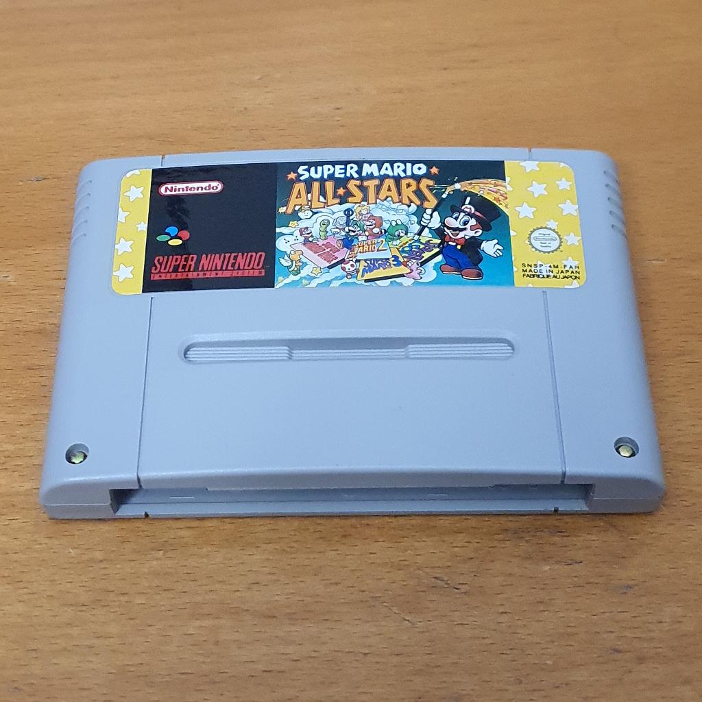 SNES | Super Mario ALL STARS, Spelcomputers en Games, Games | Nintendo Super NES, Avontuur en Actie, Gebruikt, 2 spelers, Ophalen of Verzenden