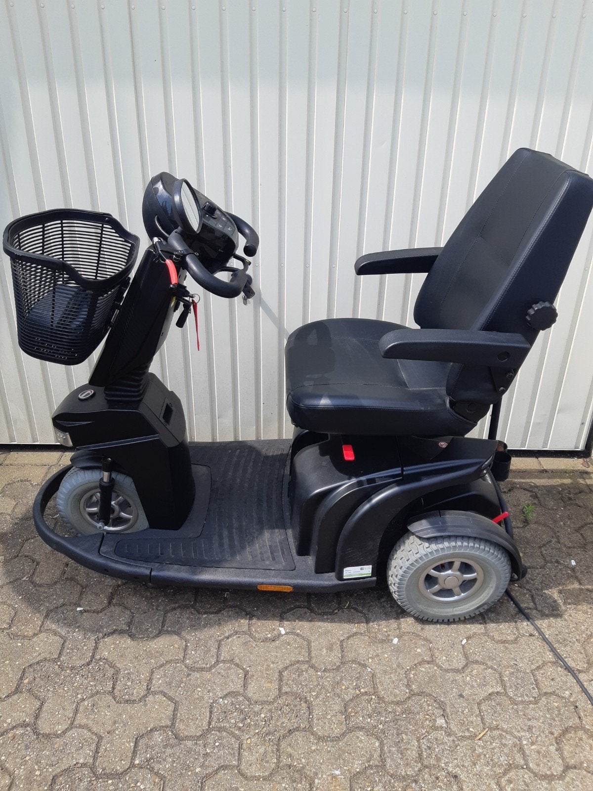 Scootmobiel STERLING ELITE 2xs zwart 850 euro zgan, Diversen, Ophalen, Gebruikt, Sterling, 11 t/m 15 km/u