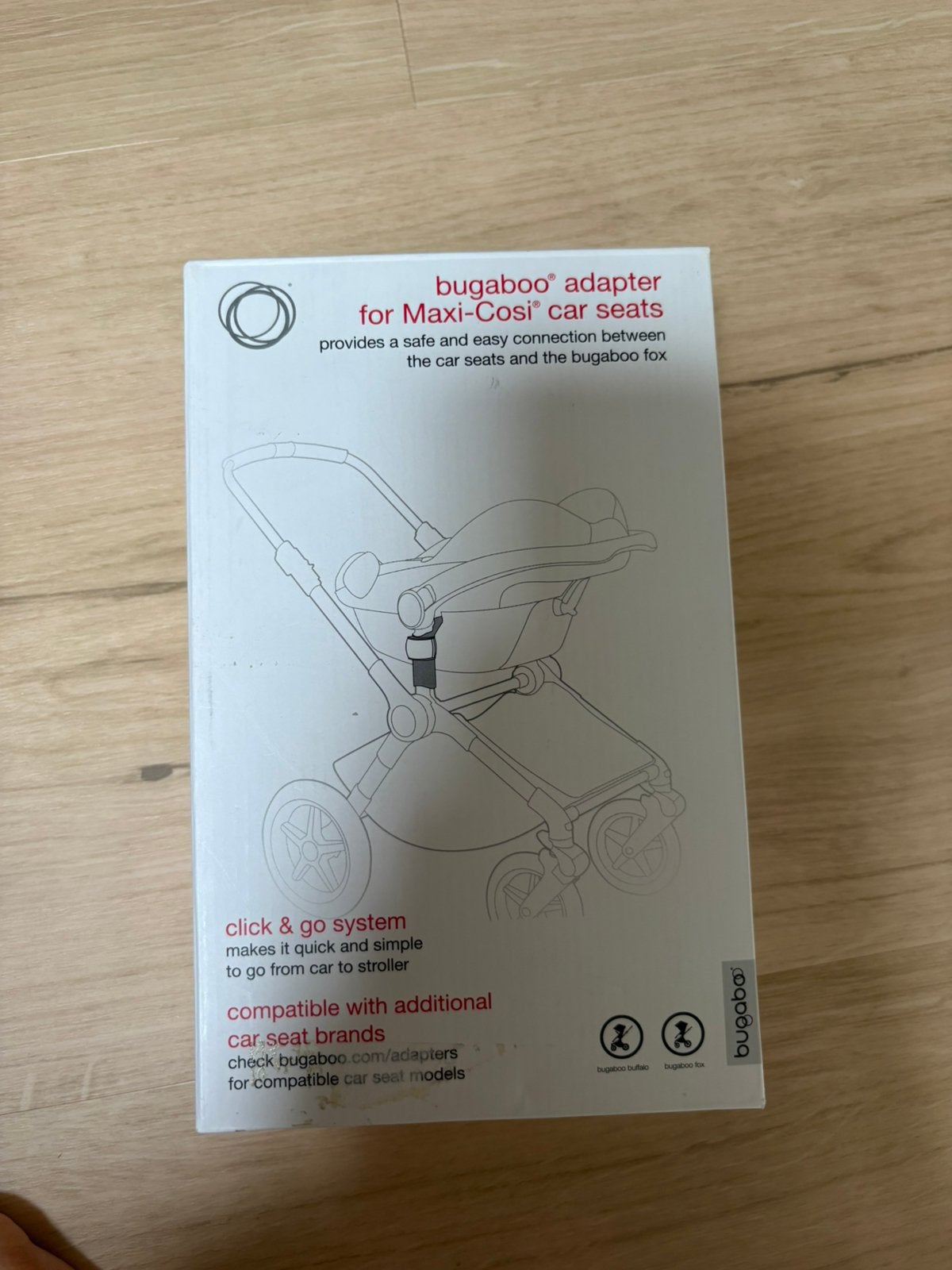 Bugaboo adaptor maxicosi, Ophalen of Verzenden, Zo goed als nieuw, Combiwagen, Bugaboo
