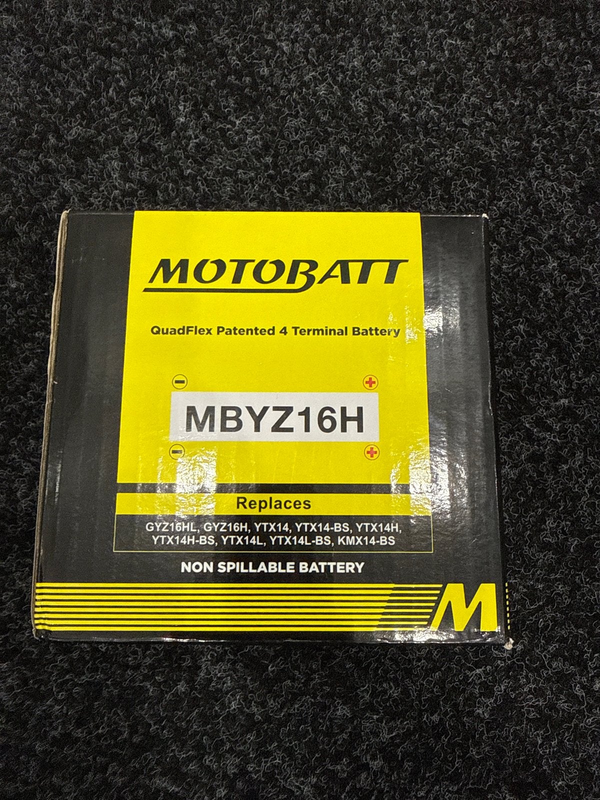 MOTOBATT MBYZ16H Accu  nieuw, Auto-onderdelen, Nieuw, Universele onderdelen