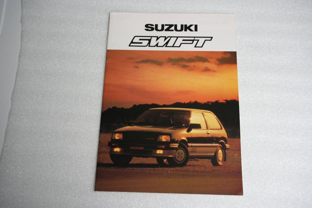 Folder Suzuki Swift (circa 1987) (18), Boeken, Ophalen of Verzenden, Nieuw, Overige merken