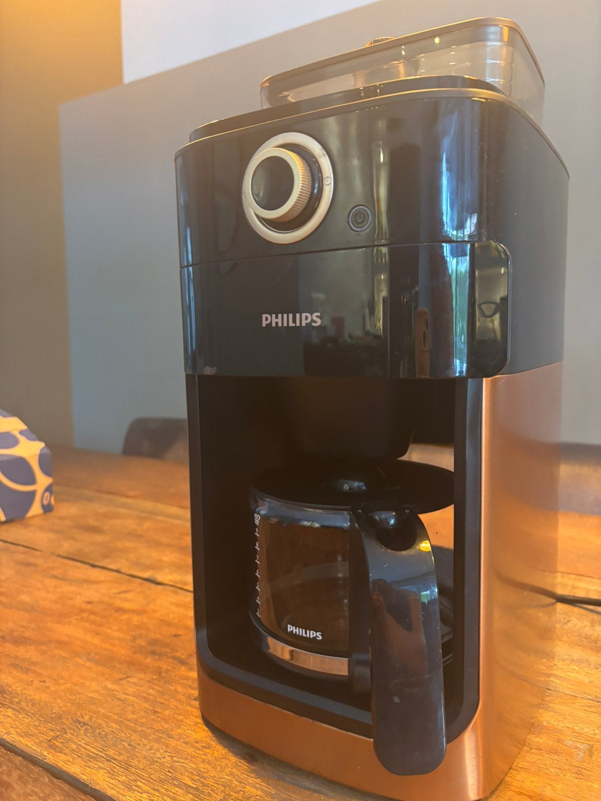 Philips Grind & Brew HD7768/70 koffiezetapparaat, Witgoed en Apparatuur, Koffiezetapparaten, Ophalen of Verzenden, Zo goed als nieuw