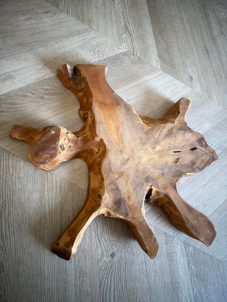 Decoratieve Houten Boomstam Schijf, Ophalen, Hout, Gebruikt, Landelijk