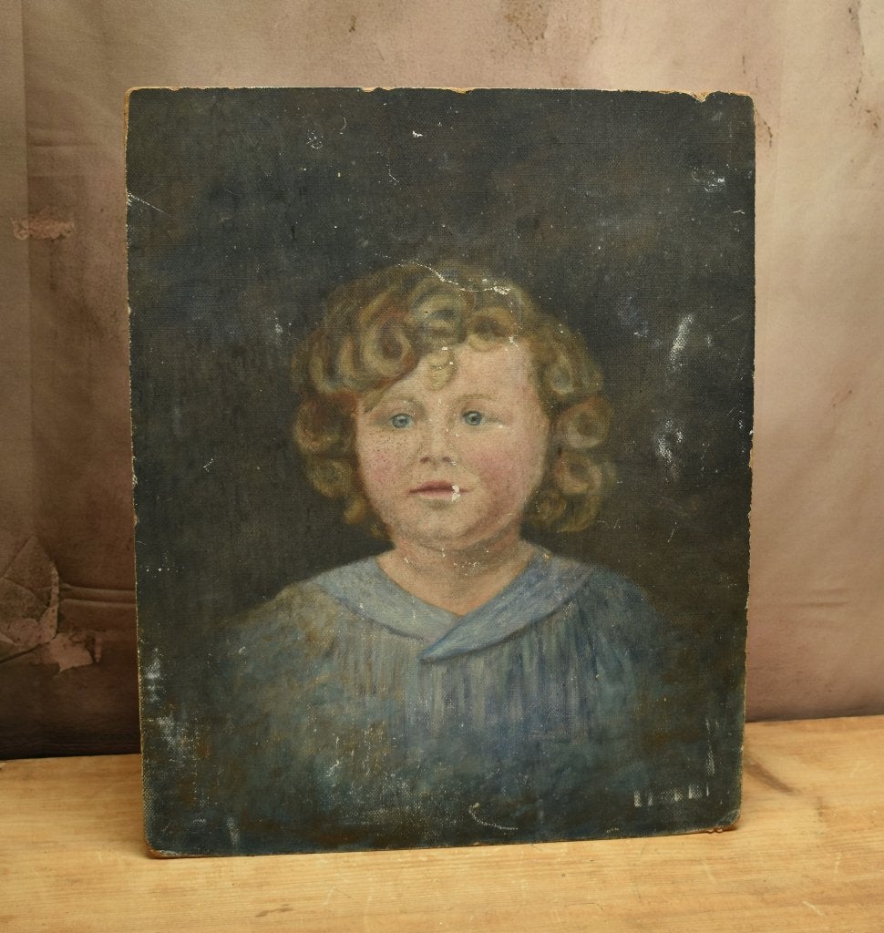 Oud Kinder  Portret."Uit Aletta's Tijd", Ophalen of Verzenden